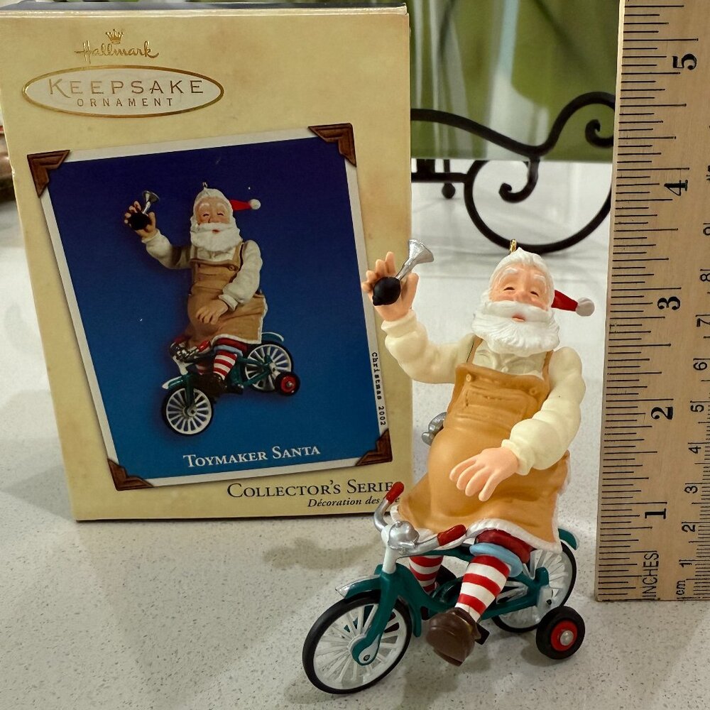 Hallmark Keepsake Toymaker Santa – 2002